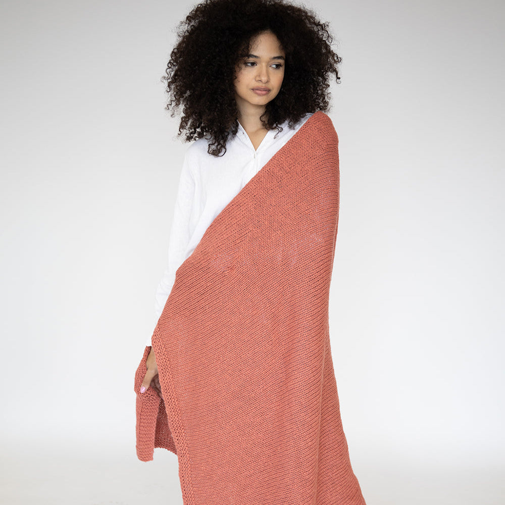 Zrestha Organic Cotton Throw Blanket