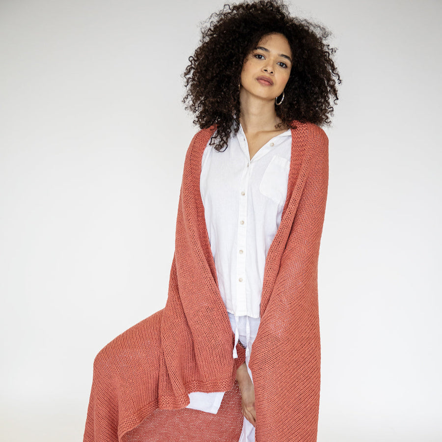 Zrestha Organic Cotton Throw Blanket