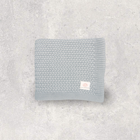 Criss Cross Organic Cotton Baby Blanket and Lovie Set