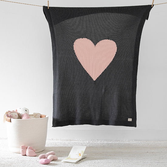 Baby Love Organic Cotton Baby Blanket soft pink blanket ideal for cozy Easter basket surprises