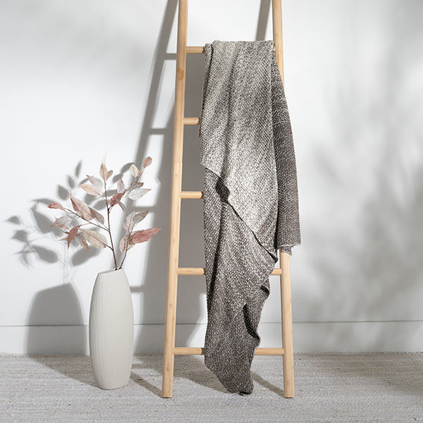 Zac Organic Cotton Knit Throw Blanket