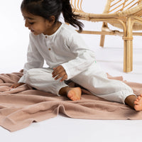 Nuage Pale Pink Organic Cotton Baby Gift Set