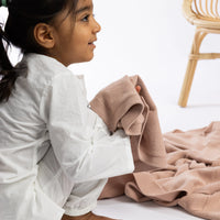 Nuage Pale Pink Organic Cotton Baby Gift Set
