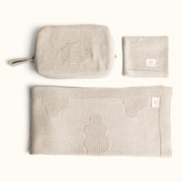 Nuage Taupe Organic Cotton Baby Gift Set