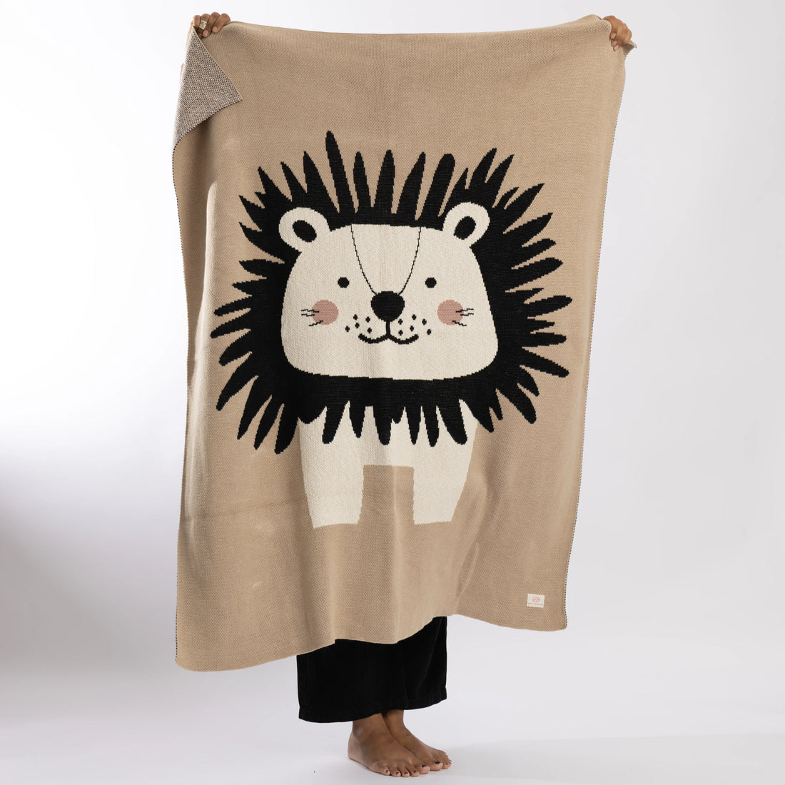 Leon Organic Cotton Baby Blanket