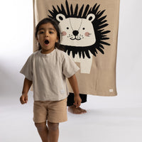 Leon Organic Cotton Baby Blanket