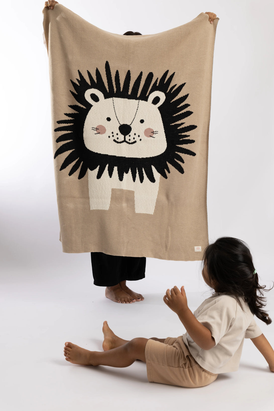 Leon Organic Cotton Baby Blanket