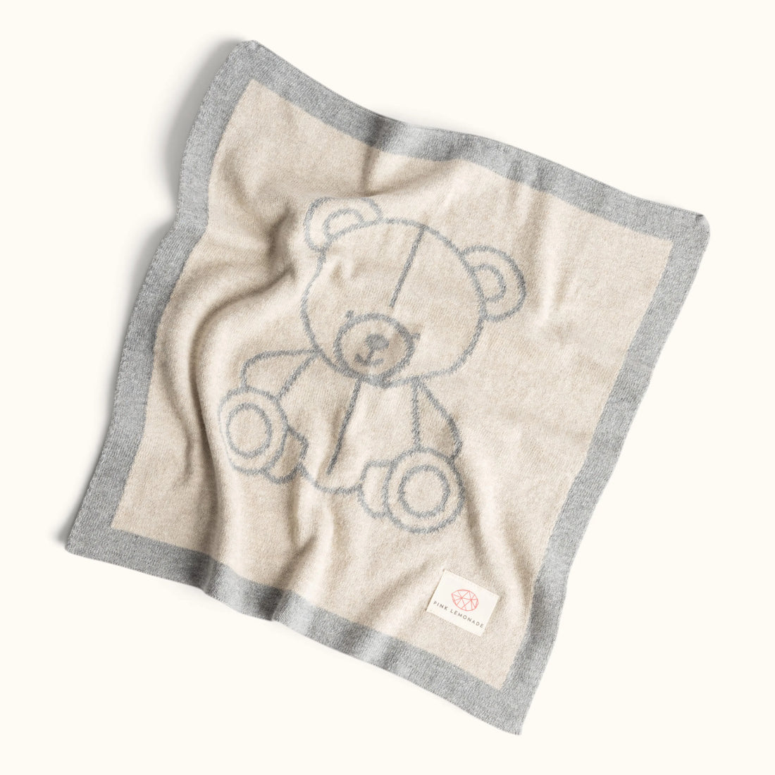Teddy Bear Taupe Organic Cotton Baby Gift Set