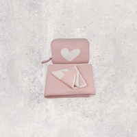 Heart Pink pearl/Ivory